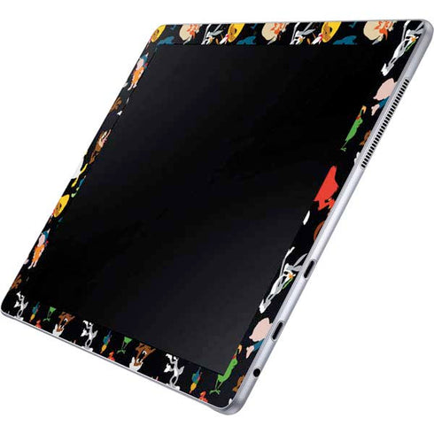 Looney Tunes Identity Pattern Galaxy Book 12in Skin